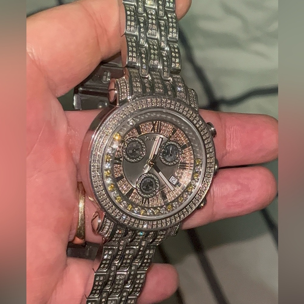 Men’s Joe Rodeo Classic Diamond Watch Fully Iced